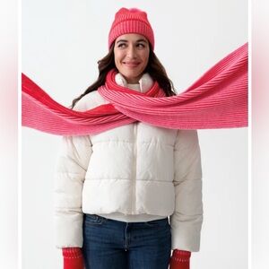 NWT - Shiraleah “Christie Scarf” (Red and Pink)